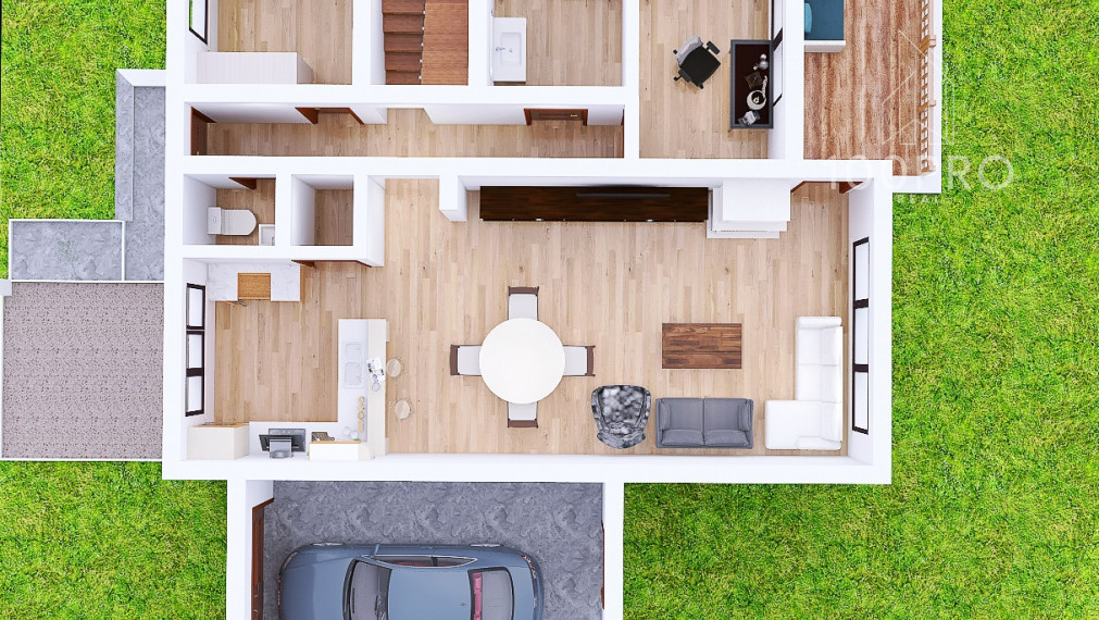 Tajomstvo pohodlného bývania: Dom s množstvom izieb a priestrannou záhradou