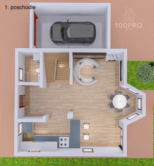 Ponuka jedinečného rodinného domu v Dunajskej Lužnej