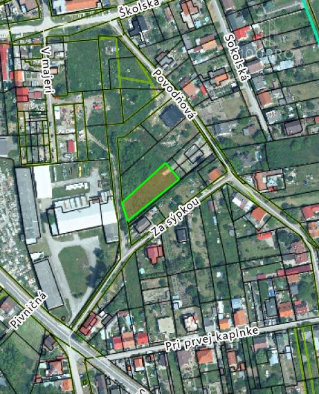 Stavebný pozemok na predaj v Záhorskej Vsi, 1226 m², s inžinierskymi sieťami