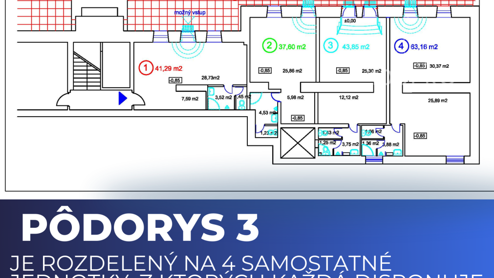 Prestížny nebytový priestor v srdci Starého Mesta s nekonečnými možnosťami využitia