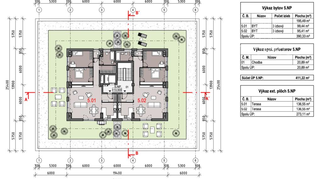 Investičná príležitosť – Skelet na Benkovej ulici v Nitre s právoplatnými povoleniami, začnite stavať hneď!