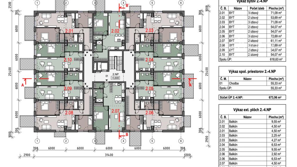 Investičná príležitosť – Skelet na Benkovej ulici v Nitre s právoplatnými povoleniami, začnite stavať hneď!
