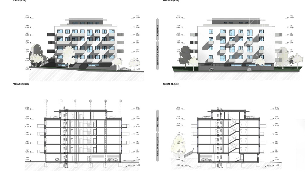 Investičná príležitosť – Skelet na Benkovej ulici v Nitre s právoplatnými povoleniami, začnite stavať hneď!
