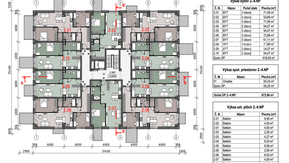 Investičná príležitosť – Skelet na Benkovej ulici v Nitre s právoplatnými povoleniami, začnite stavať hneď!