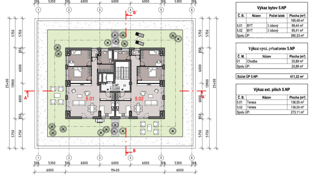 Investičná príležitosť – Skelet na Benkovej ulici v Nitre s právoplatnými povoleniami, začnite stavať hneď!