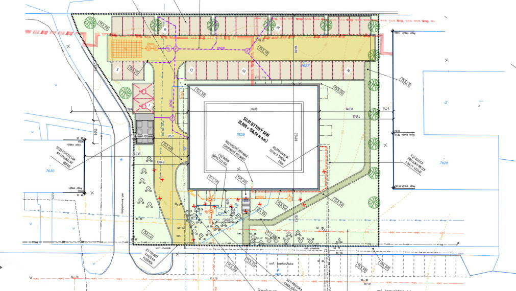 Investičná príležitosť – Skelet na Benkovej ulici v Nitre s právoplatnými povoleniami, začnite stavať hneď!