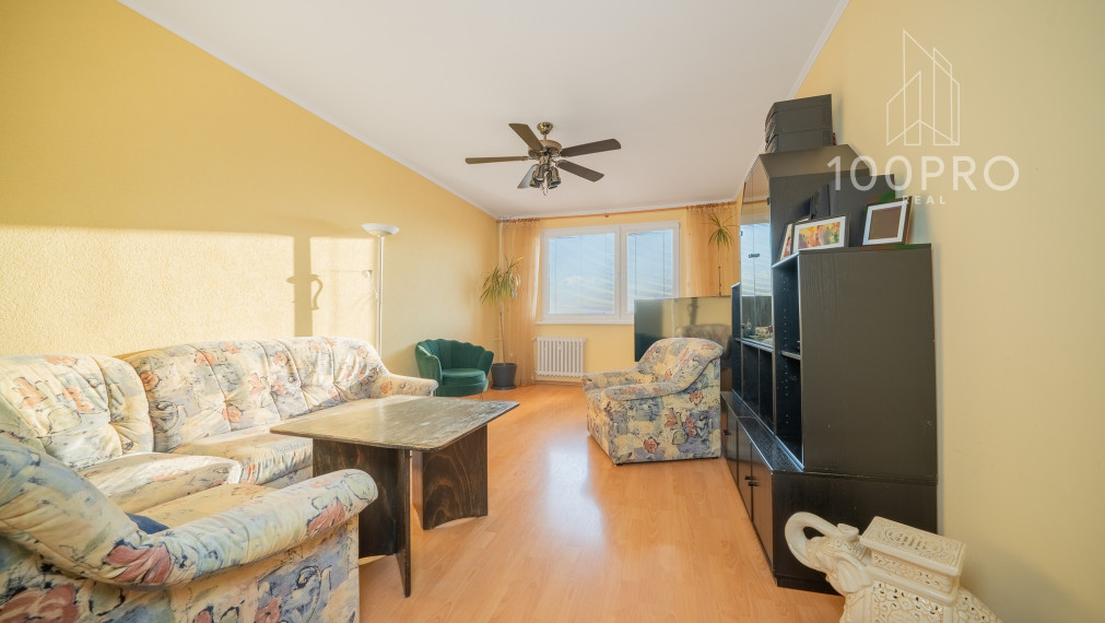 3-izbový byt s loggiou a pivnicou – výborná lokalita