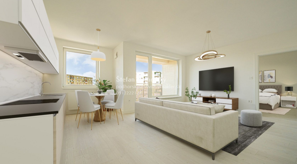 Moderný 2-izbový byt so samostatnou špajzou v novostavbe
