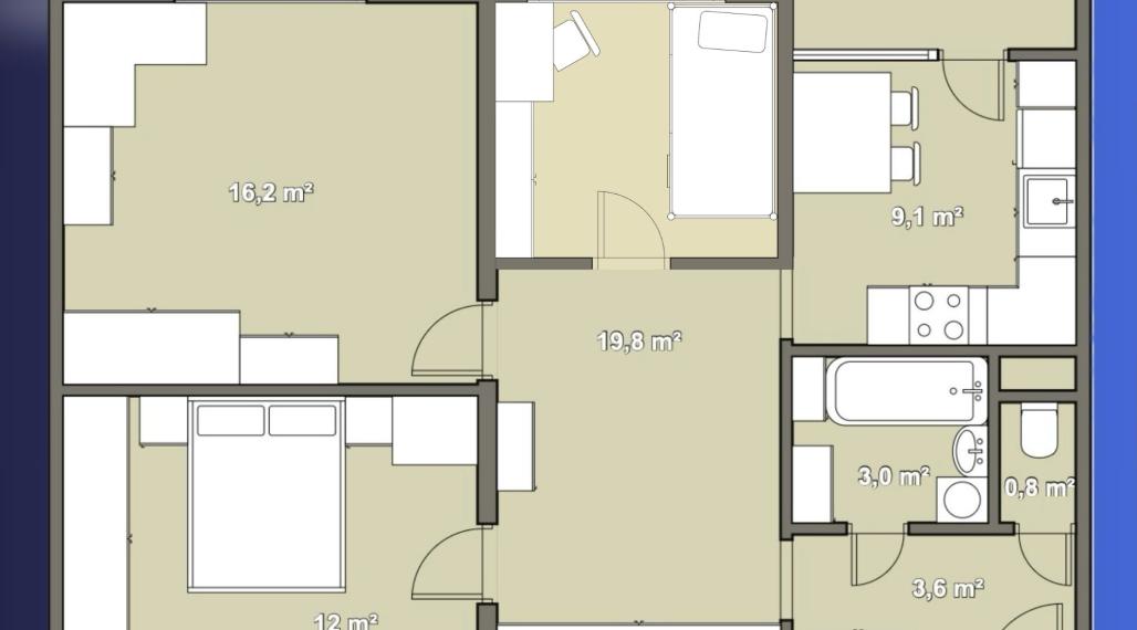 Svetlý 3-izbový byt v pôvodnom stave na Budatínskej – ideálny pre rekonštrukciu podľa vašich predstáv